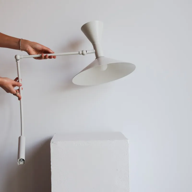 1952 Designed Adjustable Wall Lamp | De Marseille