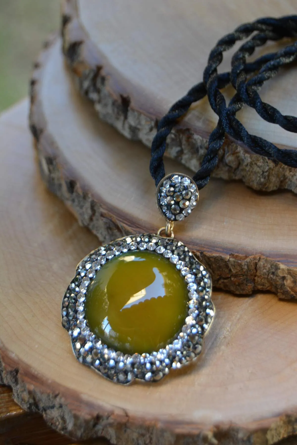 Agate Natural Stone Handmade Necklace