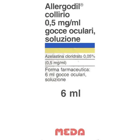 ALLERGODIL COLL FLACONE 6ML 0,05%