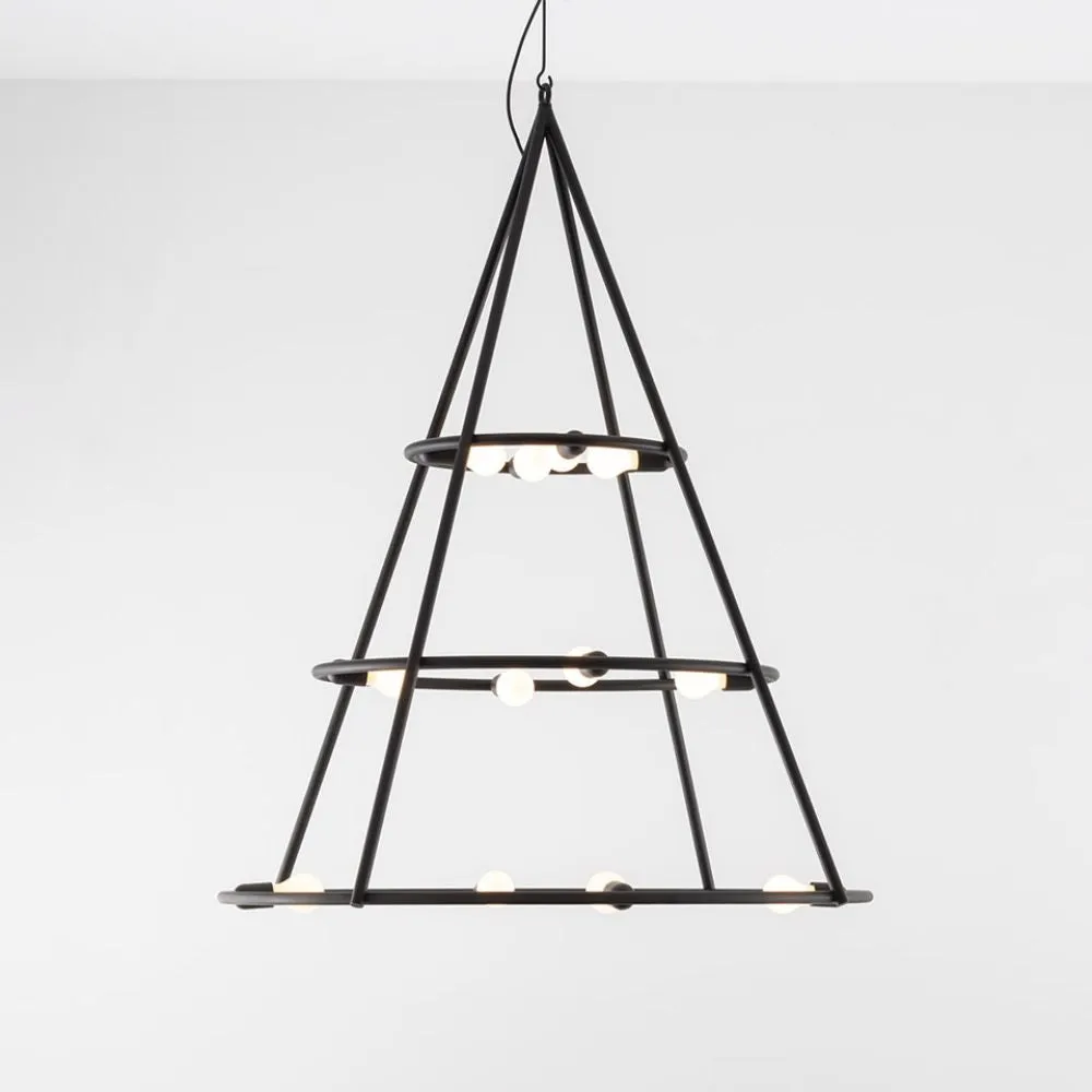 Artemide El Porís suspension lamp diam. 120 cm.