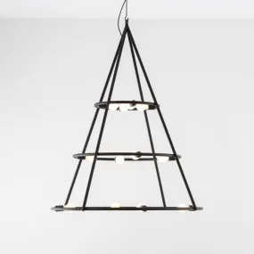 Artemide El Porís suspension lamp diam. 120 cm.