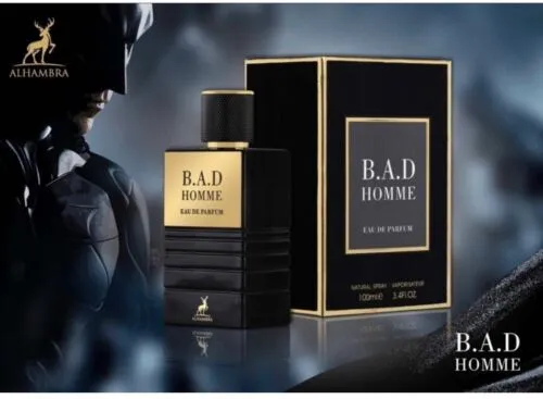 B.A.D Homme By Maison Alhambra Eau De Parfum Spray 3.4 oz 100 ml