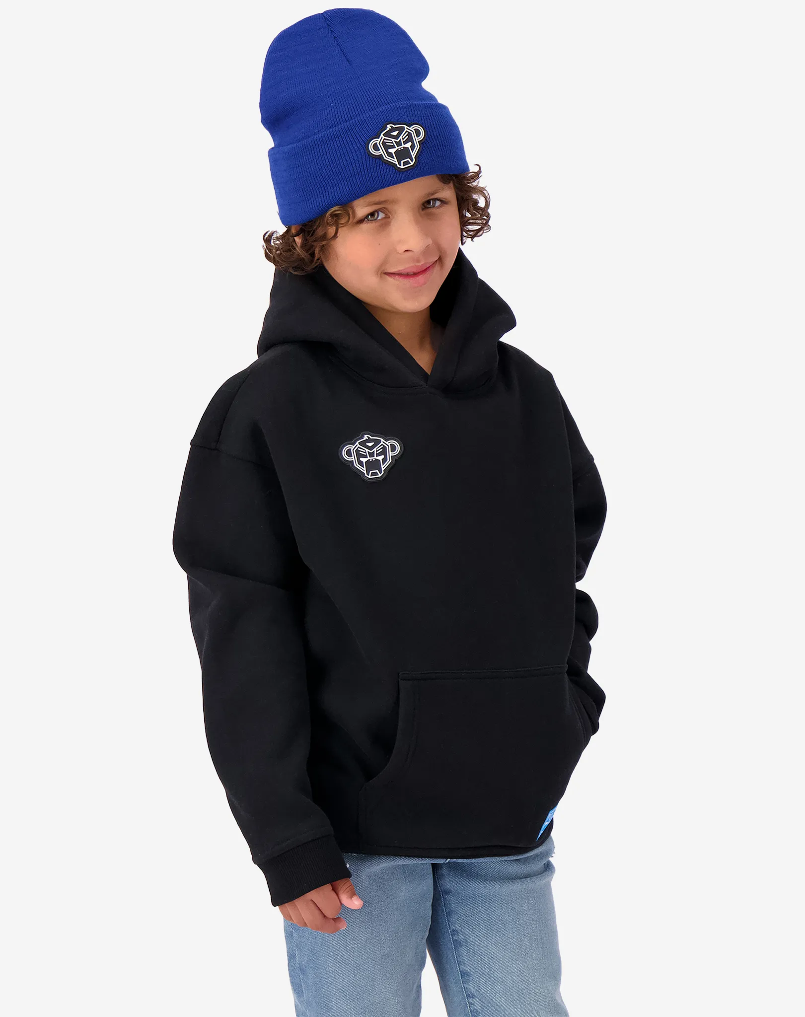 Black Bananas Junior Grove Beanie Blauw