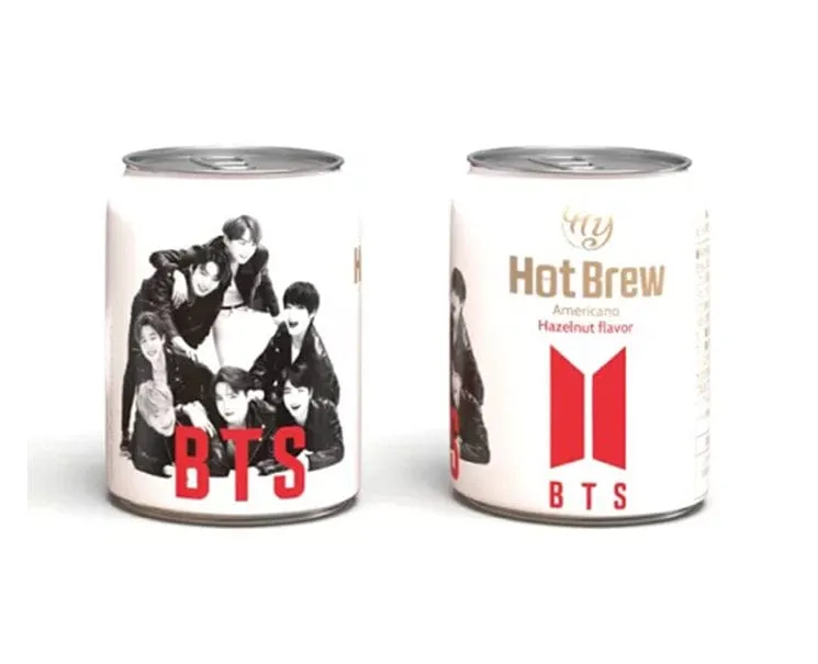 Bts Hot Brew Americano Hazelnut Coffee