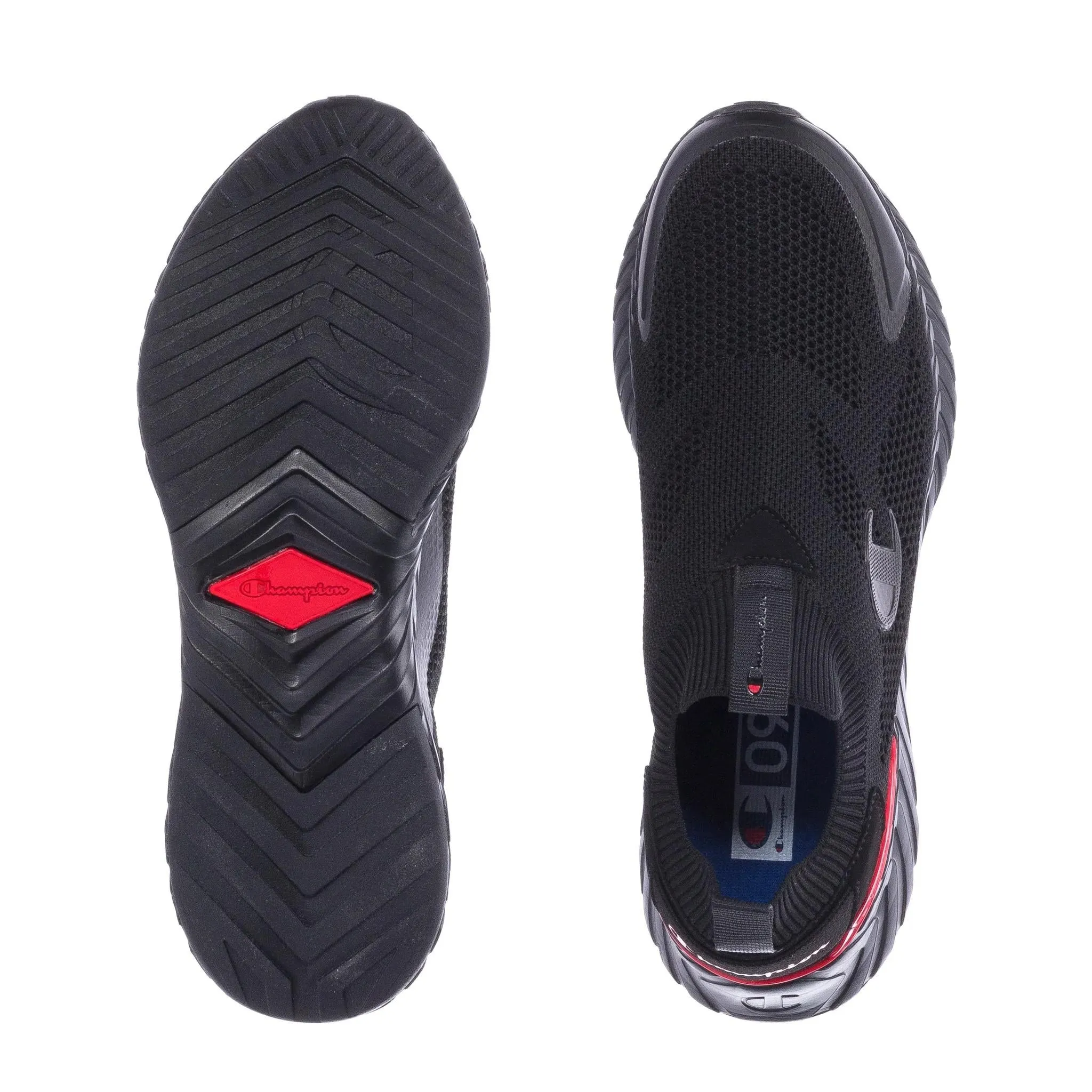 Champion Masculino Oja_Loop Black/Scarlet