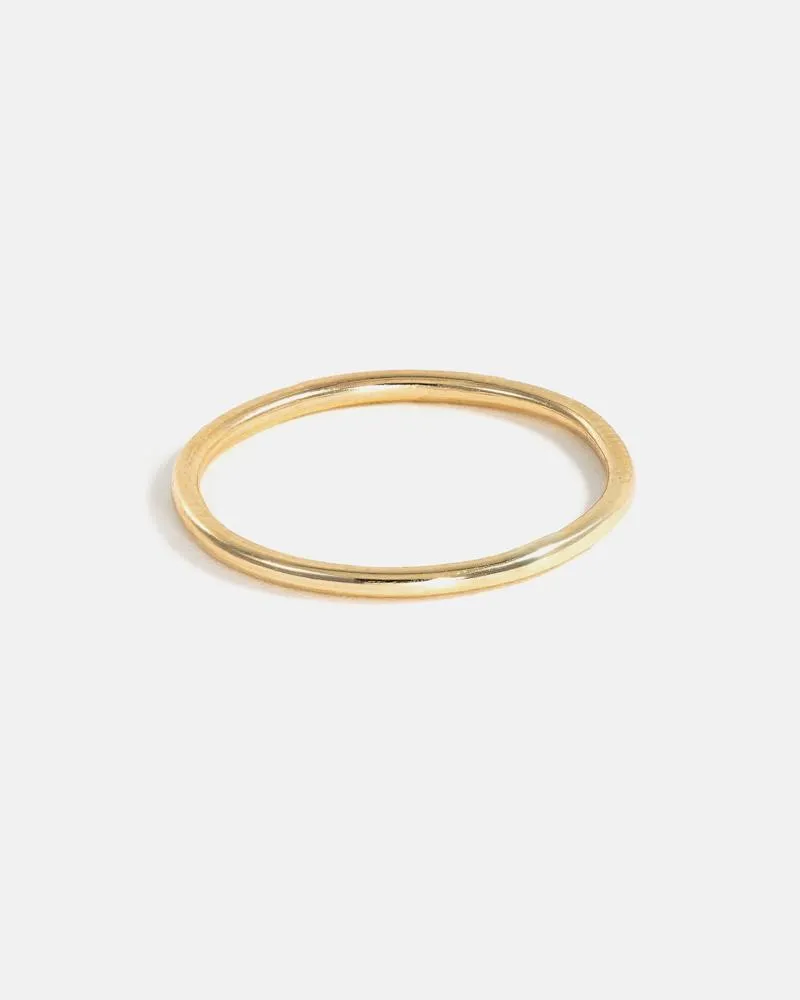 Fine Round Band in 14k Gold 1.3mm