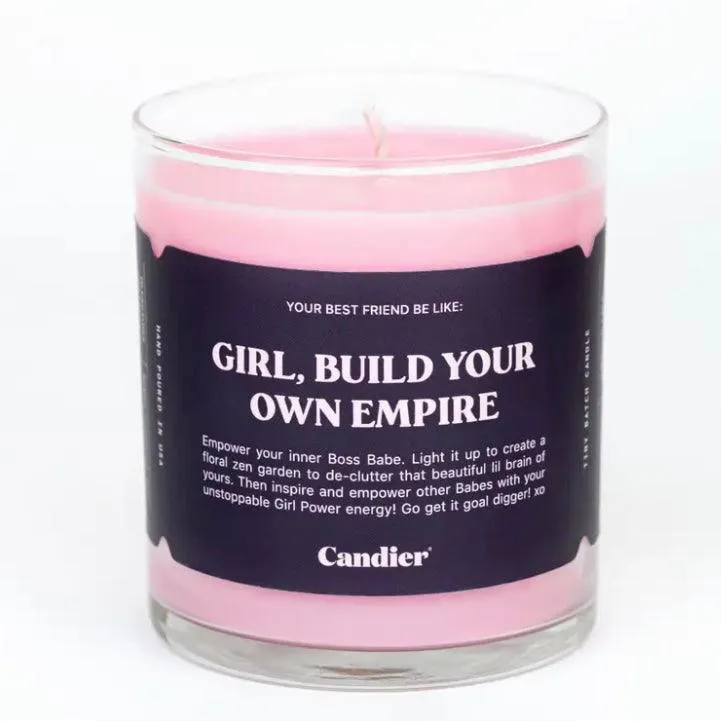 Girl, Build Your Own Empire Candle