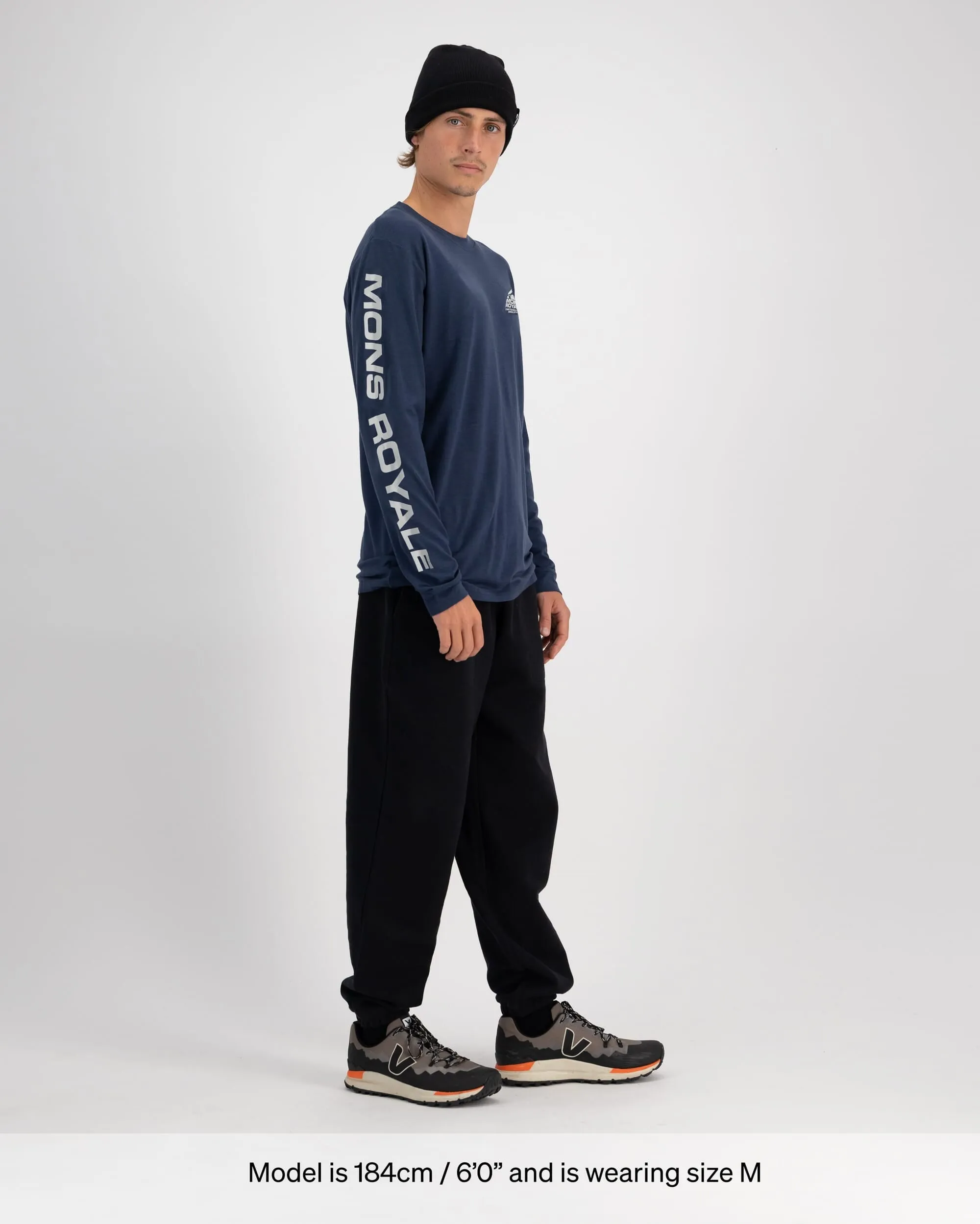 Icon Merino Classic Long Sleeve - Midnight