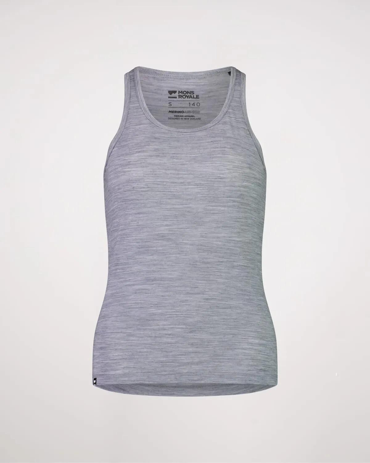 Icon Merino Tank - Grey Heather