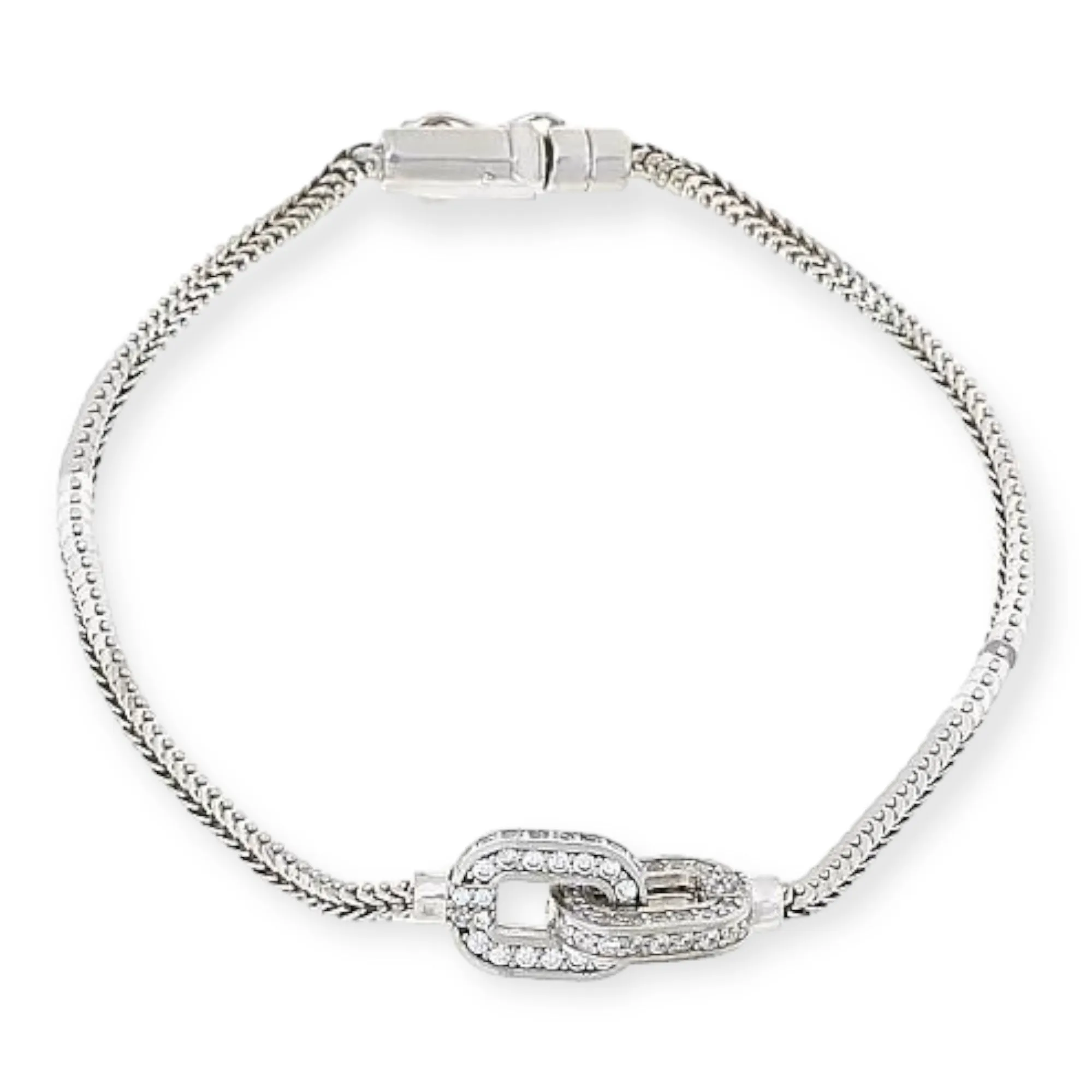 Katharine McPhee Classic Imperial Rope Link Bracelet - Sterling Silver