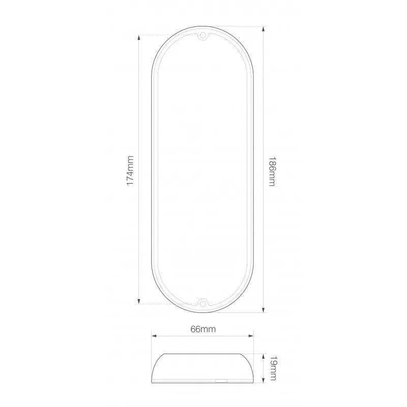 LED Interior Lamp with PIR 12/24v