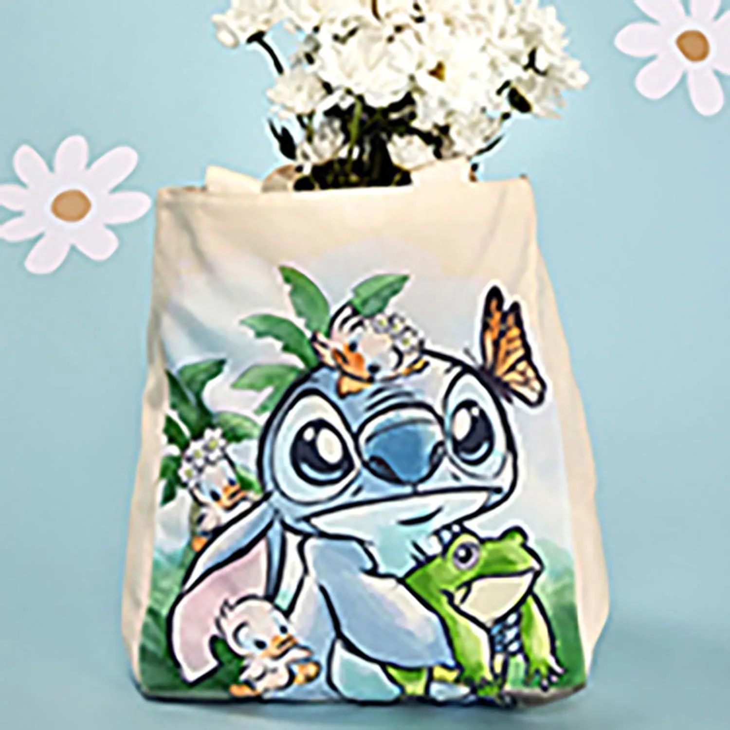 Loungefly Bolsa Stitch Springtime Lilo & Stitch