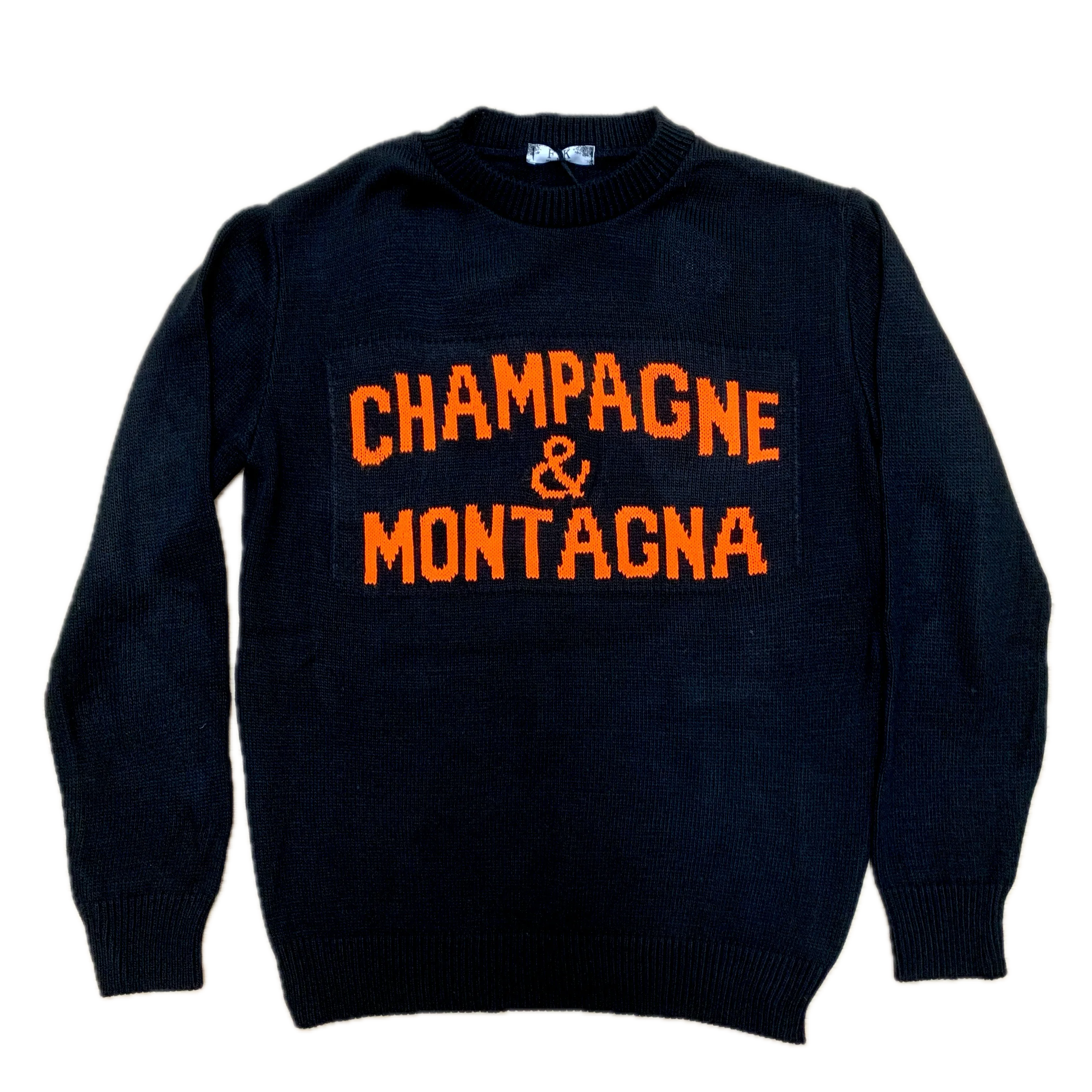 Maglione Uomo "Champagne e Montagna"