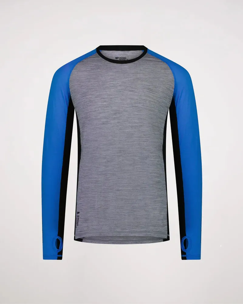 MONS ROYALE Men's Temple Merino Air-Con Raglan L/S Crew