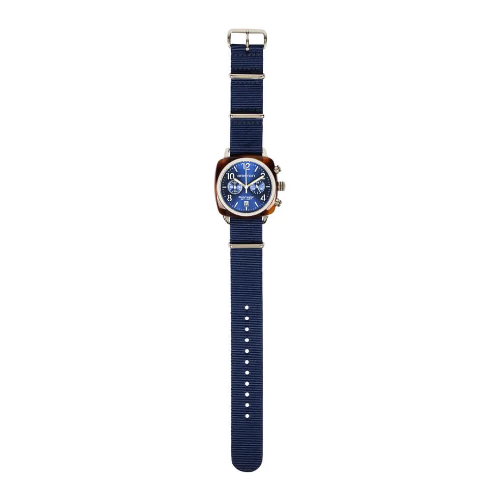 MONTRE BRISTON - CLUBMASTER CLASSIC ACÉTATE – BLEU MARINE