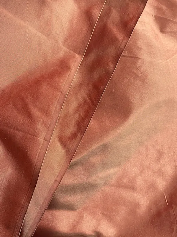 NEW Lady Lisa Designer 100% Silk Ultra Icy Red Taffeta Fabric