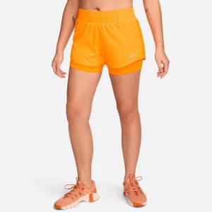 Nike ONE MID RISE 3IN 2N1 SHORT MUJER