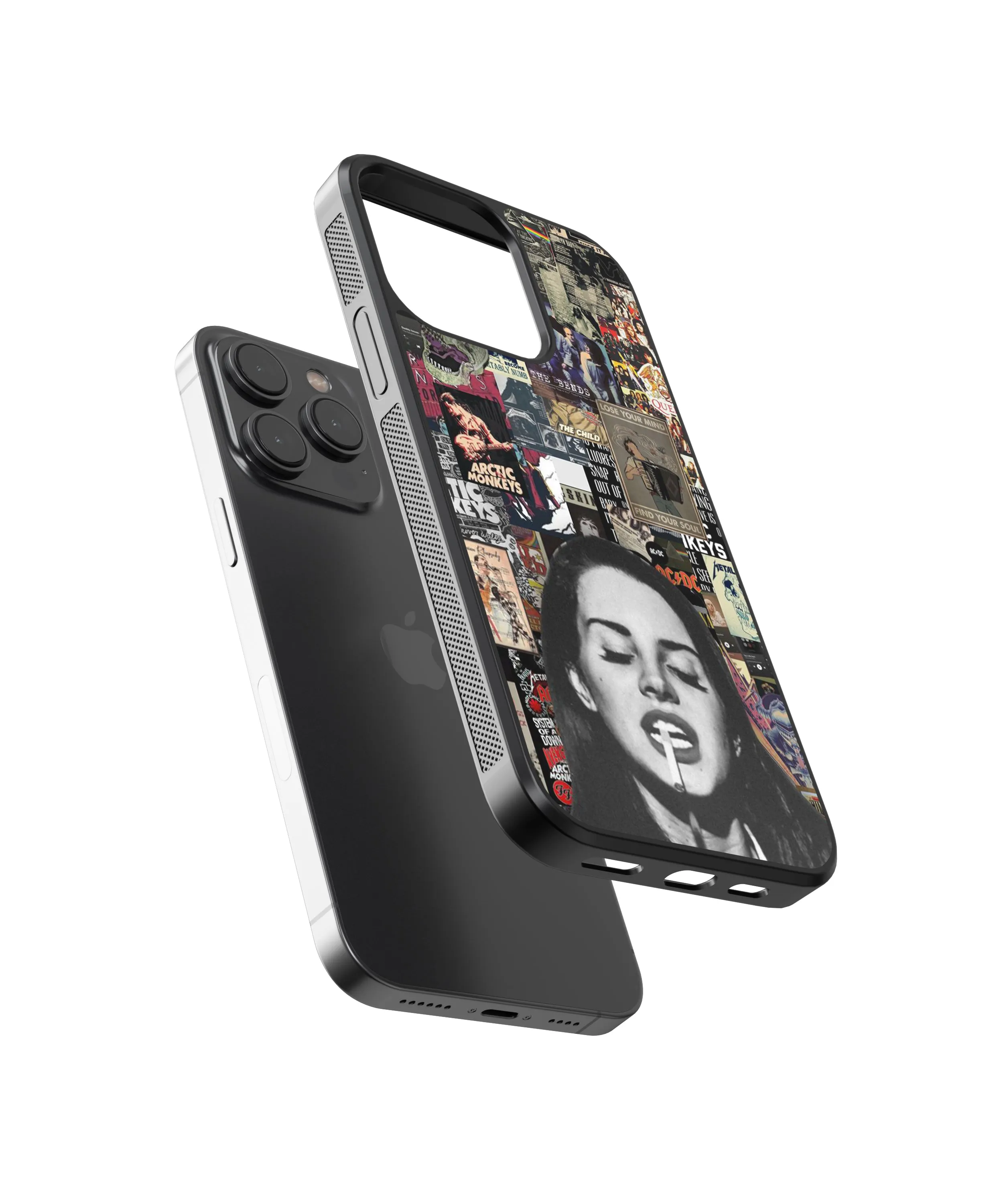 Pop Culture Ft. Lana Del Rey Spotify Glass Phone Case Cover