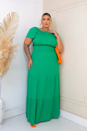 Vestido Plus Size Longo Geovana