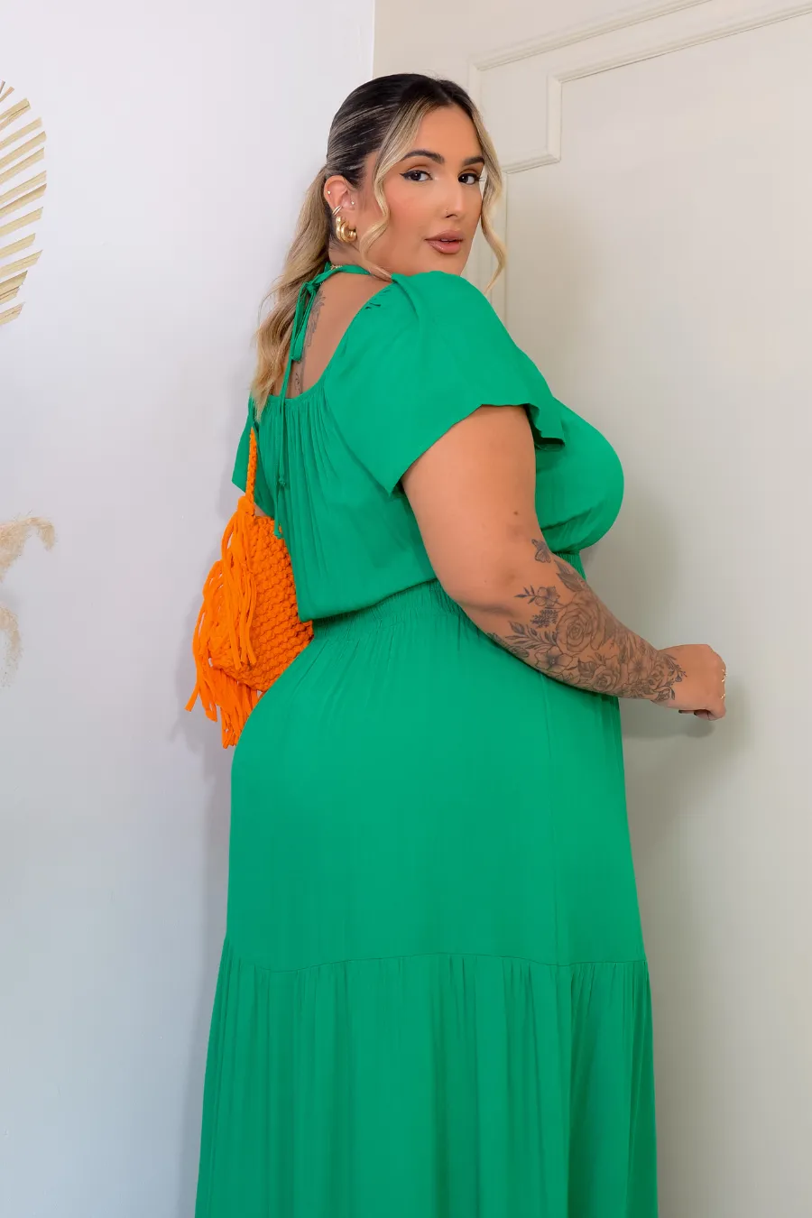 Vestido Plus Size Longo Geovana