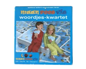 Woordjes-kwartet maan roos vis | Koopjeshoek