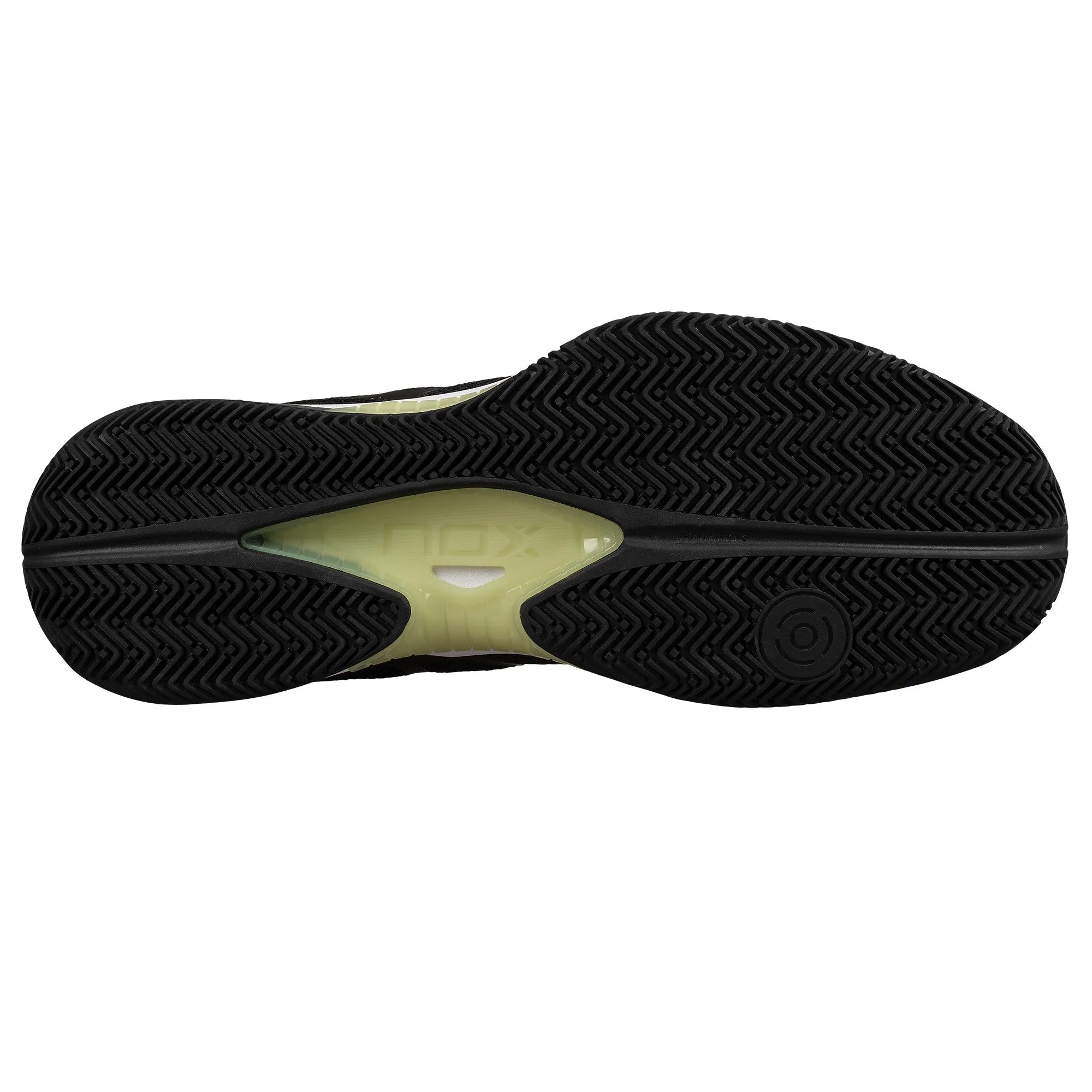 Zapatillas de pádel Nox NERBO Negro/Lima Suave