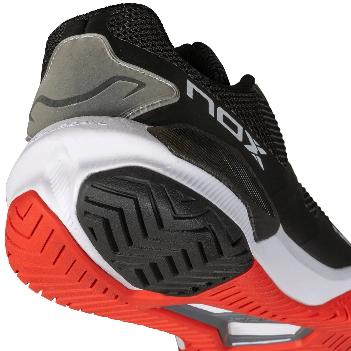 Zapatillas de Pickleball LUX NEXO Negro/Rojo Lava