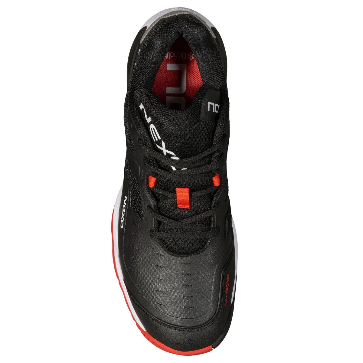 Zapatillas de Pickleball LUX NEXO Negro/Rojo Lava